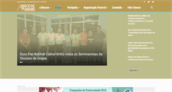 Desktop Screenshot of diocesegrajau.org.br